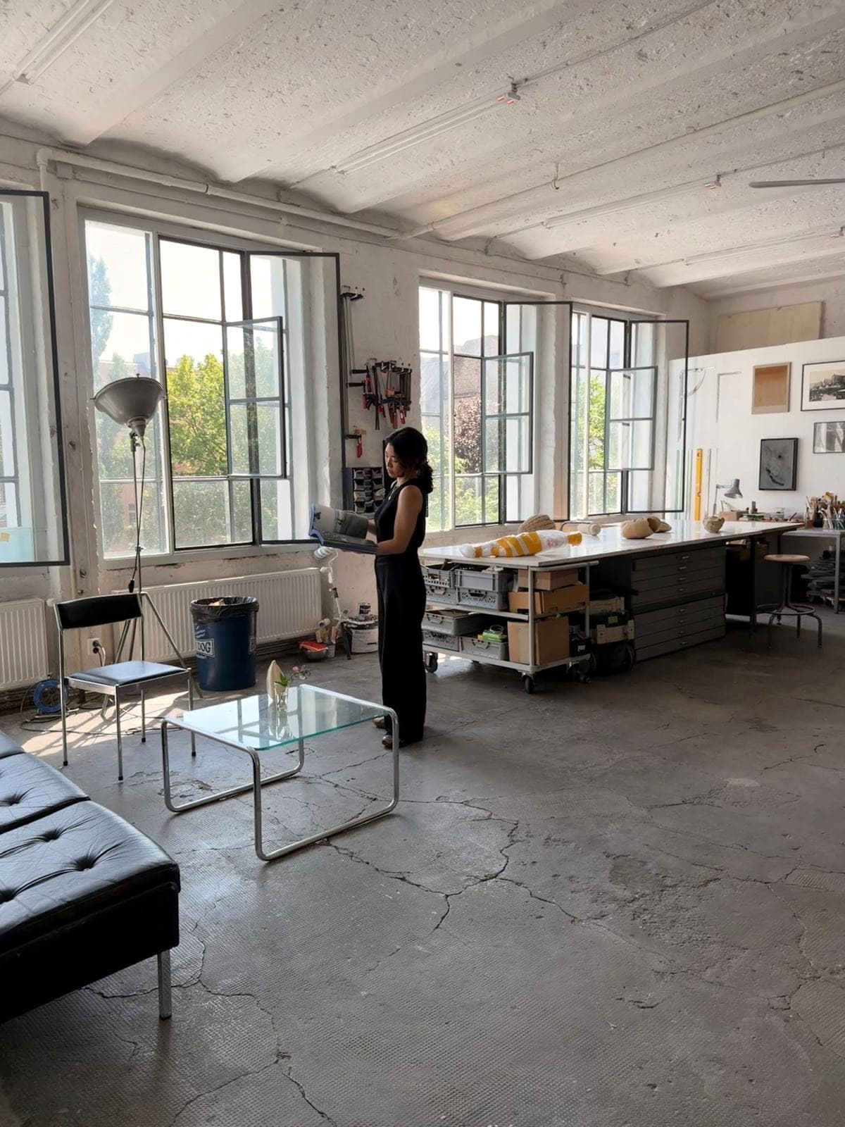 A Berlin studio interior
